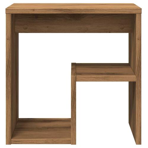Sengebord 40x30x40 cm konstrueret træ kunsteg