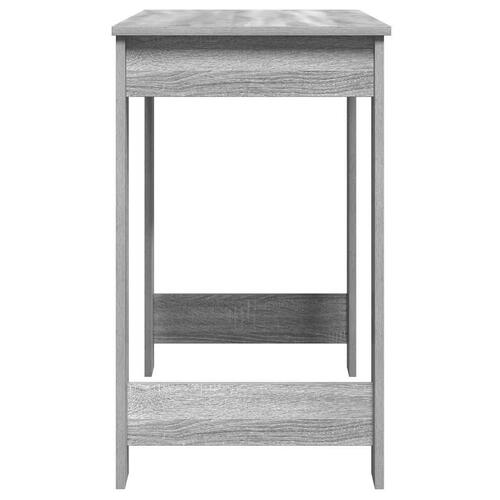 Skrivebord 100x45x75 cm konstrueret træ grå sonoma-eg