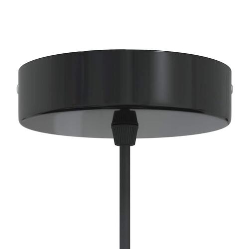 Pendellampe højdejusterbar E27 Ø 22 cm metal glans mørkeblå