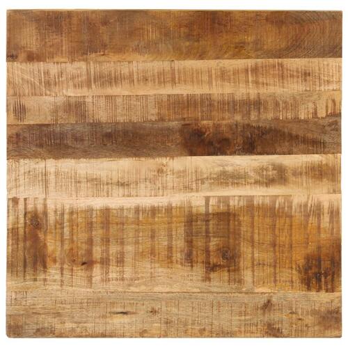 Sofabord massivt mangotræ 80 x 80 x 40 cm