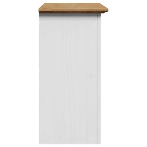 Vægskab til badeværelset BODO 44x30x60 cm hvid og brun