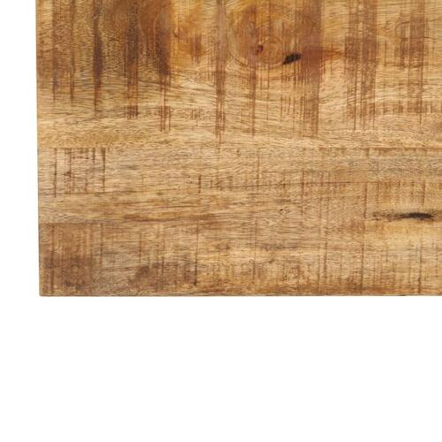 Sofabord massivt mangotræ 80 x 80 x 40 cm