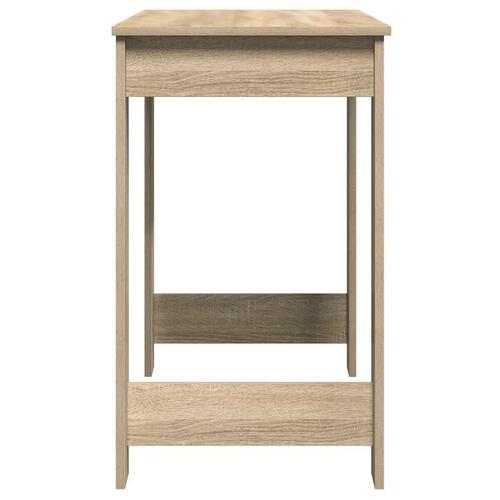 Skrivebord 100x45x75 cm konstrueret træ sonoma-eg