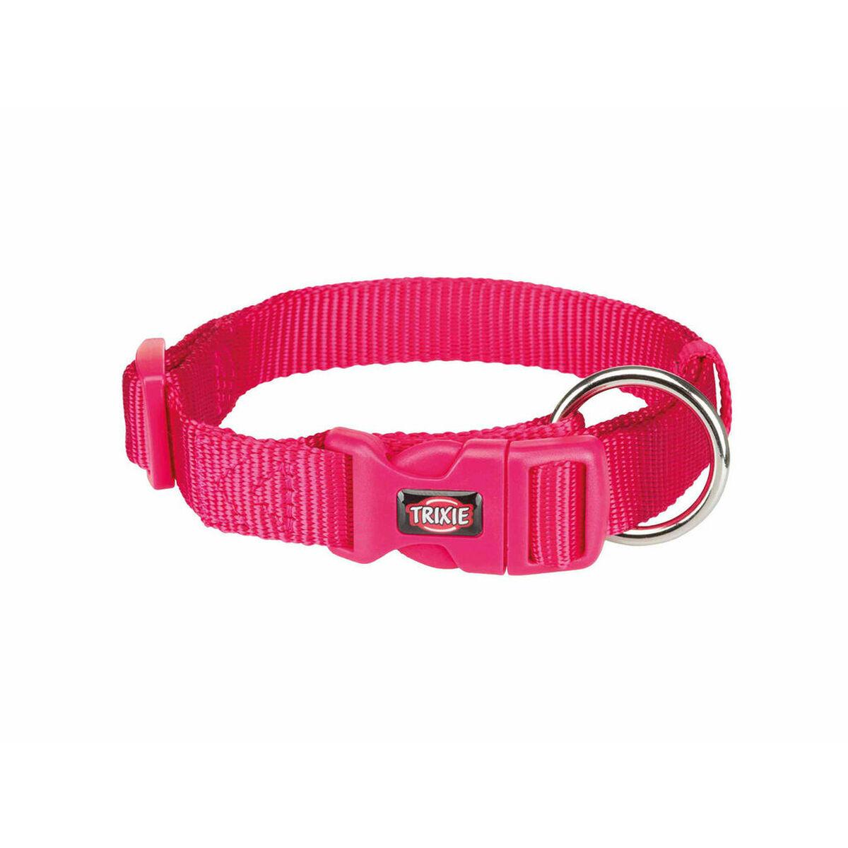 Hundehalsbånd Trixie New Premium Fuchsia M/L 35-55 cm