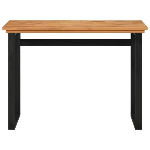 Skrivebord 100x45x75 cm massivt teaktræ