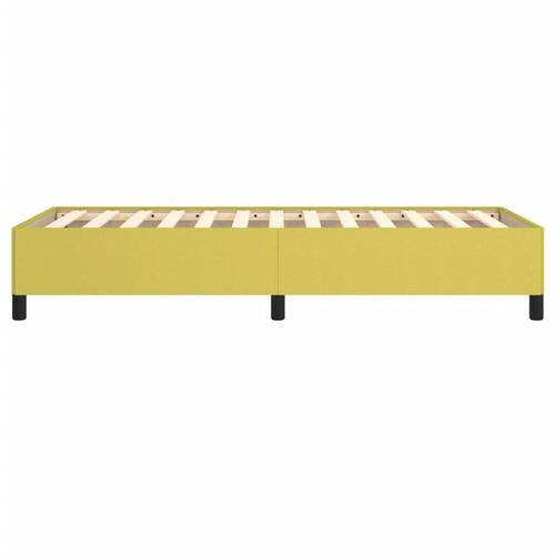 Sengeramme 90x190 cm stof grøn