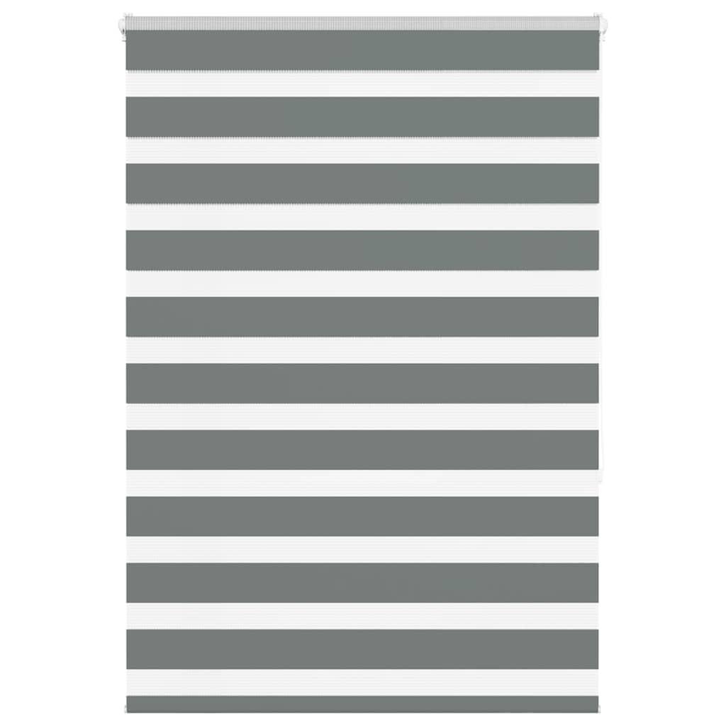 Zebragardin mørkegrå 105x150 cm stofbredde 100,9 cm polyester