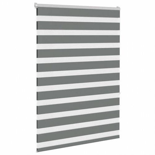 Zebragardin mørkegrå 105 x 150 cm