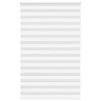 Zebragardin hvid 145x200 cm stofbredde 140,9 cm polyester