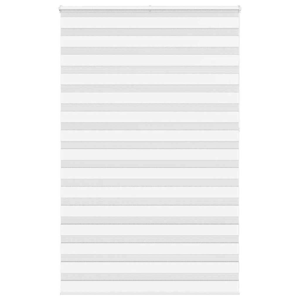 Zebragardin hvid 145x230 cm stofbredde 140,9 cm polyester