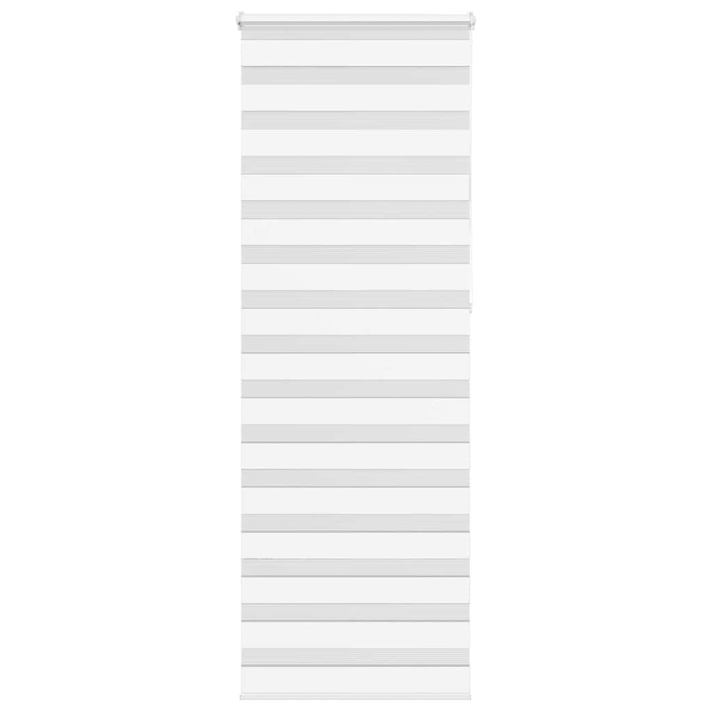 Zebragardin hvid 75x230 cm stofbredde 70,9 cm polyester