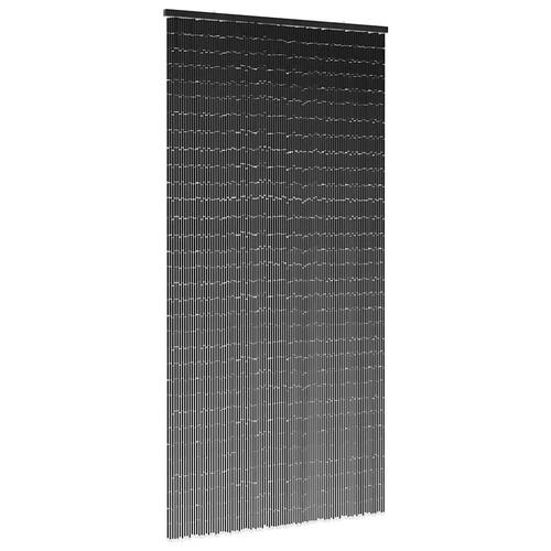 Insektgardin til døren 90x220 cm bambus mørkegrå