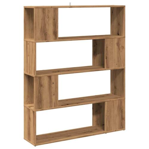 Bogreol/rumdeler 100x24x124,5 cm kunsteg