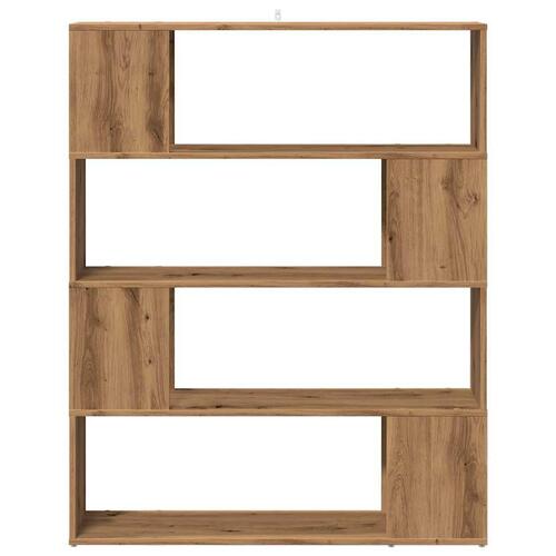Bogreol/rumdeler 100x24x124,5 cm kunsteg