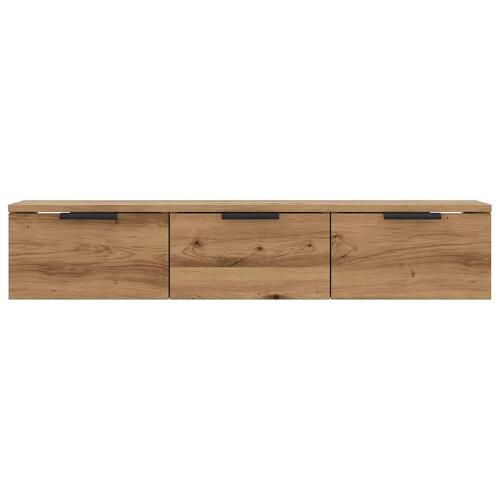 Vægskab 102x30x20 cm konstrueret træ kunsteg