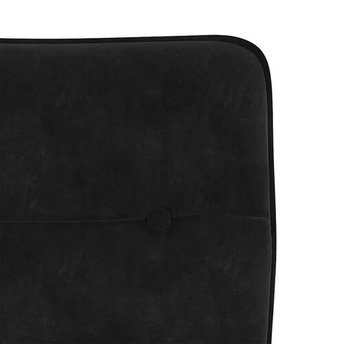 Spisebordsstole 4 stk. velour sort