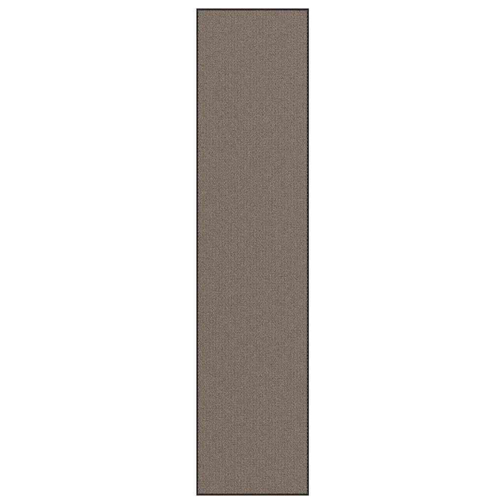 Dørmåtte Brun 115x500 cm billede