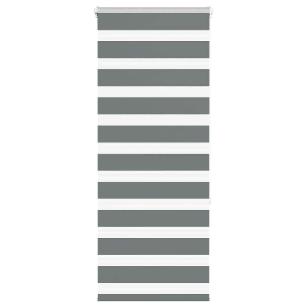 Zebragardin mørkegrå 60x150 cm stofbredde 55,9 cm polyester