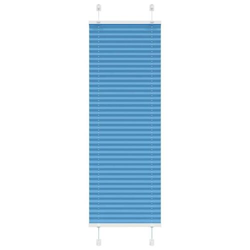 Plisségardin Blå 50x150 cm Stofbredde 49,4 cm Polyester
