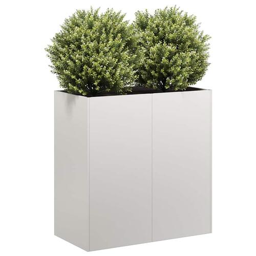 Plantekasse 80x40x80 cm rustfrit stål