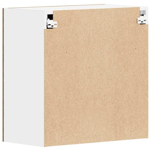 Vægskab til køkken 60x31x60 cm konstrueret træ antikt træ