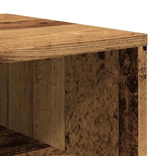 Tv-bord 150 × 33,5 × 45 cm i konstrueret træ - gammelt trælook