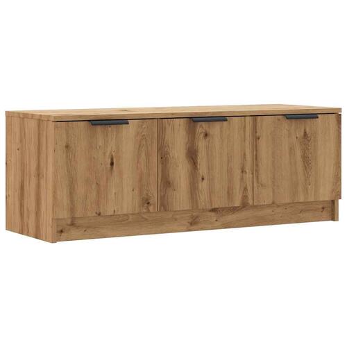 Tv-bord 102x35x36,5 cm konstrueret træ kunsteg