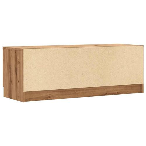 Tv-bord 102x35x36,5 cm konstrueret træ kunsteg