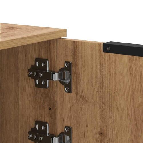 Tv-bord 102x35x36,5 cm konstrueret træ kunsteg