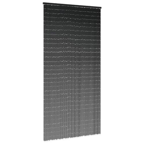 Insektgardin til døren 100x220 cm bambus mørkegrå