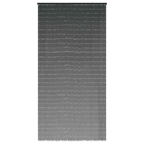 Insektgardin til døren 100x220 cm bambus mørkegrå