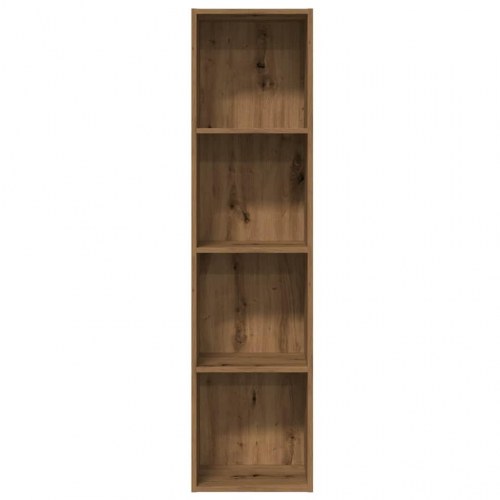 Bogreol / tv-bord 36 × 30 × 143 cm i konstrueret træ - kunsteg