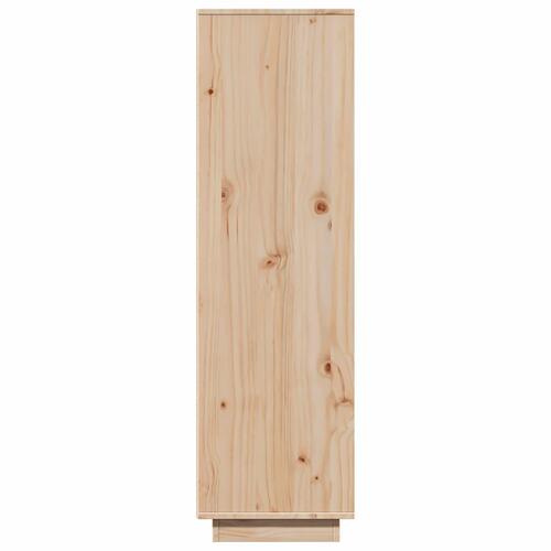 Højskab 89x34x116,5 cm massivt fyrretræ