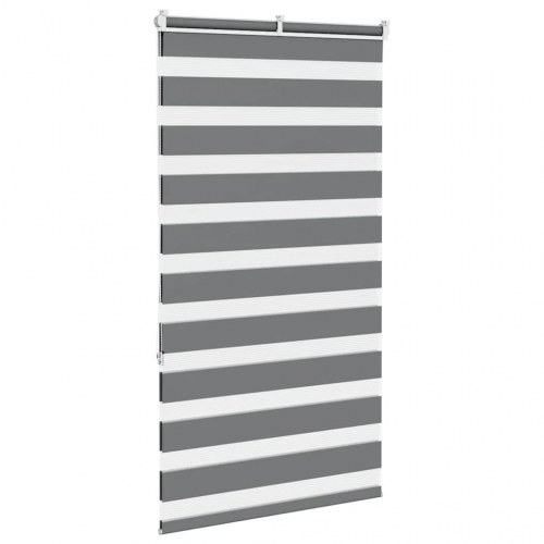 Zebragardin mørkegrå 80 x 150 cm