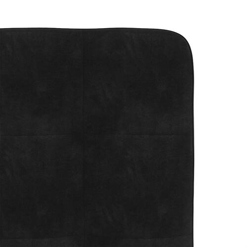 Spisebordsstole 4 stk. velour sort