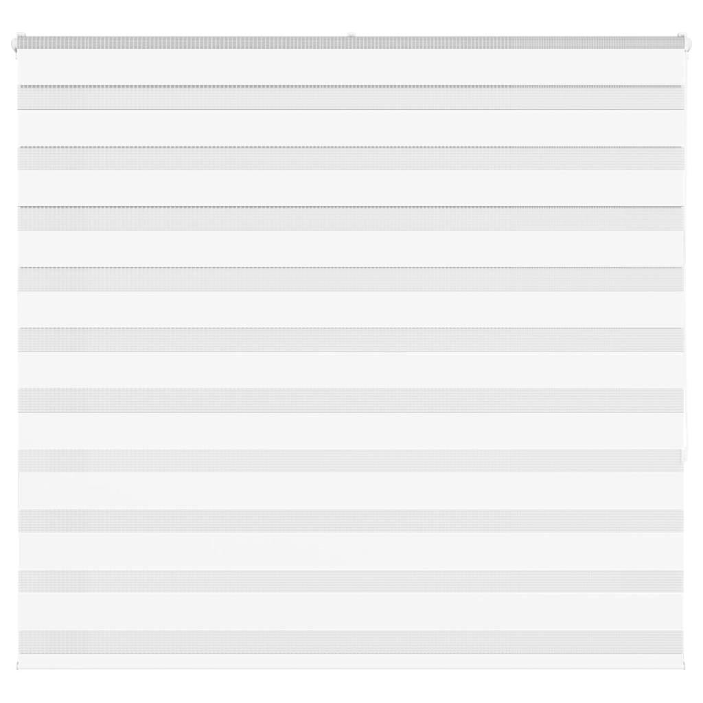 Zebragardin hvid 155x150 cm stofbredde 150,9 cm polyester
