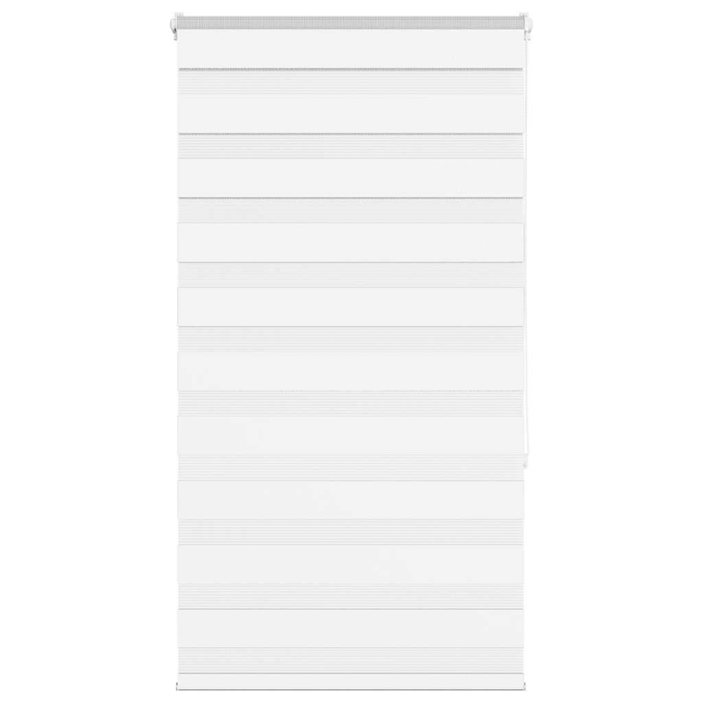 Zebragardin hvid 80x150 cm stofbredde 75,9 cm polyester