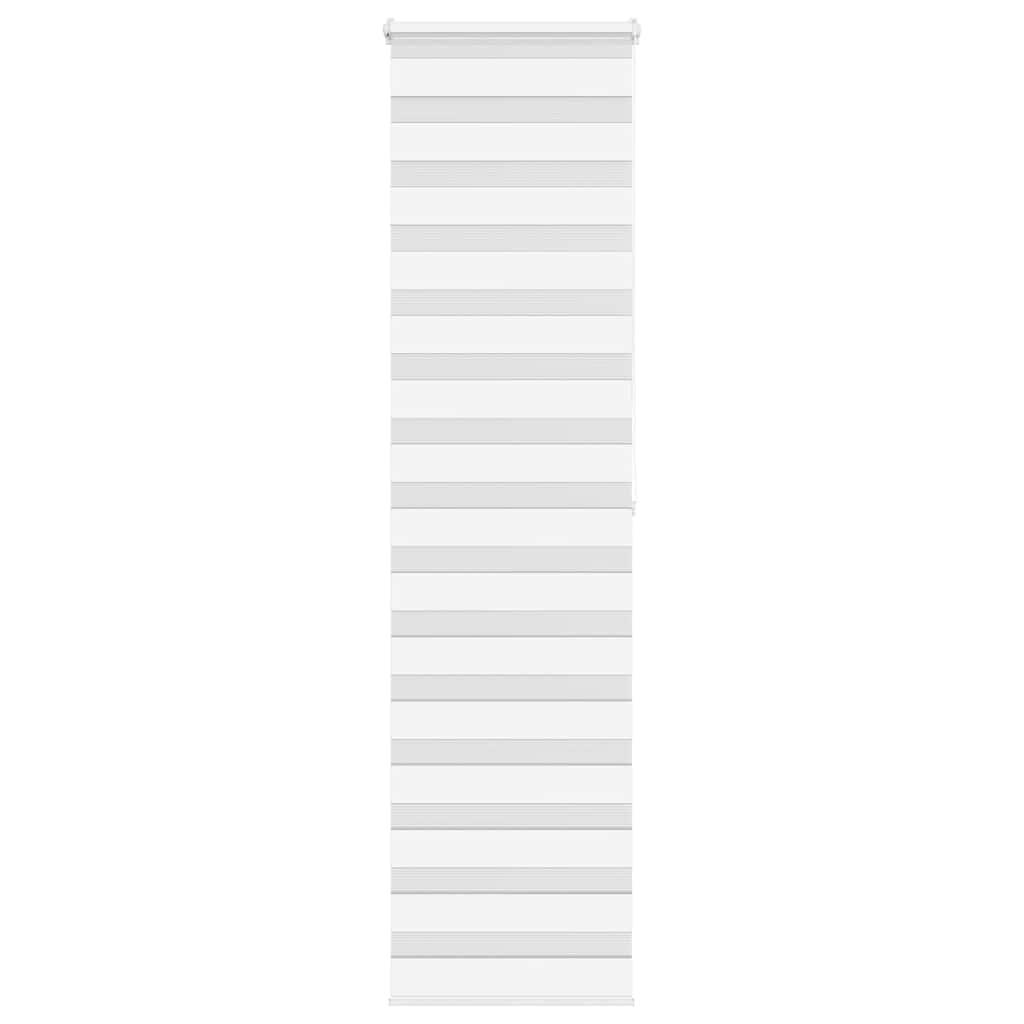 Zebragardin hvid 55x200 cm stofbredde 50,9 cm polyester