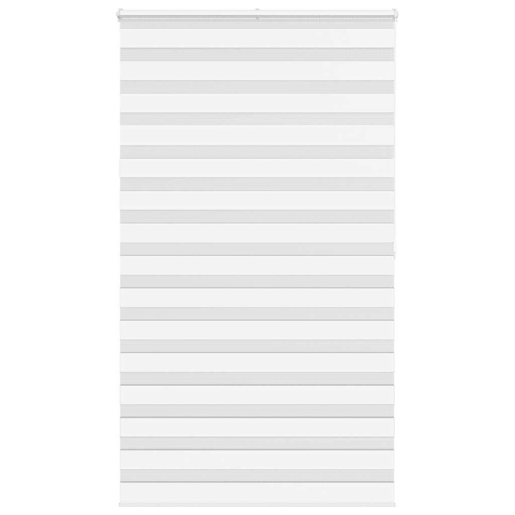 Zebragardin hvid 120x200 cm stofbredde 115,9 cm polyester