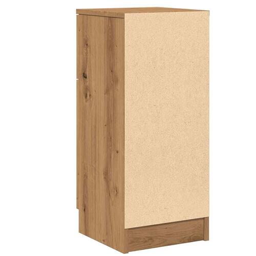 Skænk 30x30x70 cm konstrueret træ kunsteg