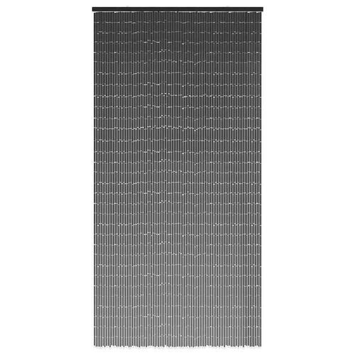Insektgardin til døren 100x200 cm bambus mørkegrå