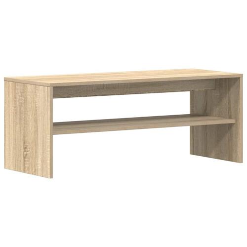 Tv-bord 100x40x40 cm konstrueret træ sonoma-eg