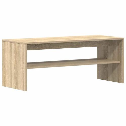 Tv-bord 100x40x40 cm konstrueret træ sonoma-eg