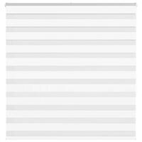 Zebragardin hvid 145x150 cm stofbredde 140,9 cm polyester