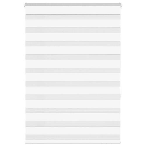 Zebragardin hvid 105x150 cm stofbredde 100,9 cm polyester