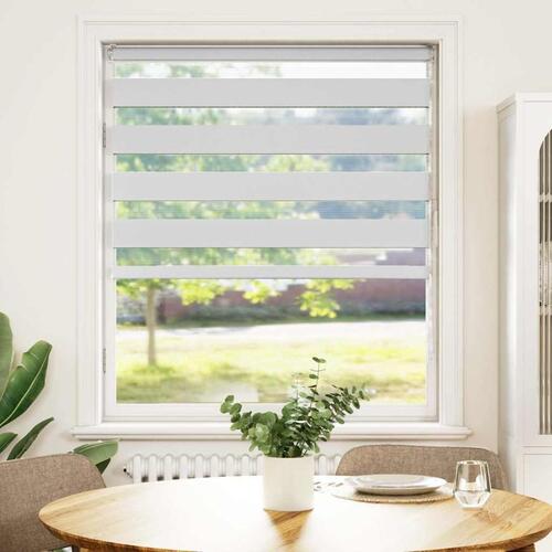 Zebragardin hvid 105x150 cm stofbredde 100,9 cm polyester