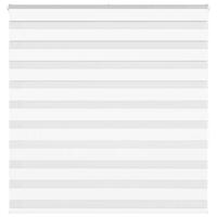Zebragardin hvid 140x150 cm stofbredde 135,9 cm polyester