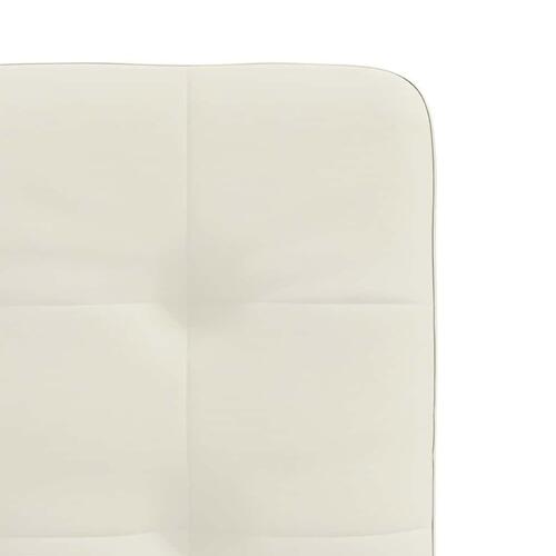 Spisebordsstole 4 stk. velour cremefarvet