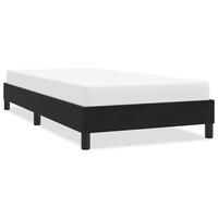 Sengeramme uden madras 90x210 cm fløjl sort