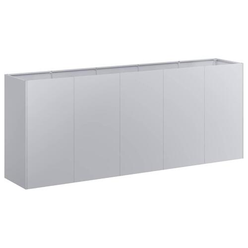 Plantekasse 200x40x80 cm galvaniseret stål